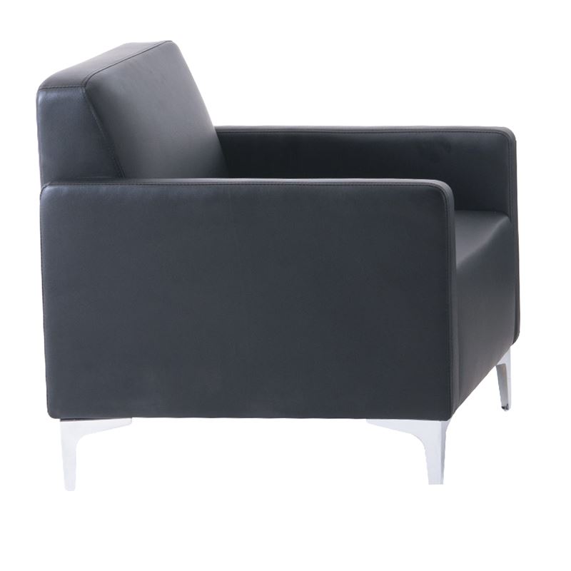 Πολυθρόνα Σαλονιού - Καθιστικού / Pu Μαύρο 1