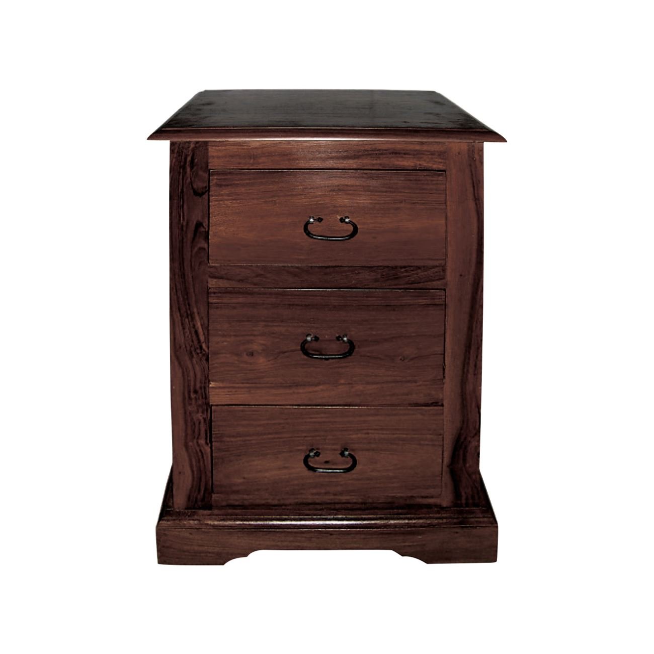 Κομοδίνο Ξύλο Sheesham Καρυδί 2