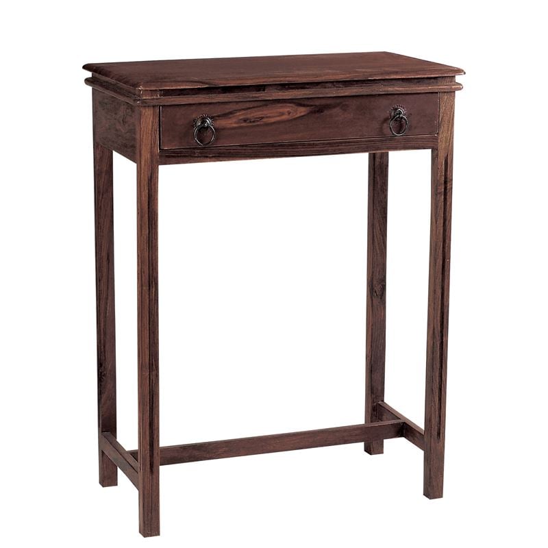 Κονσόλα 1 Συρτάρι Ξύλο Sheesham Καρυδί 1