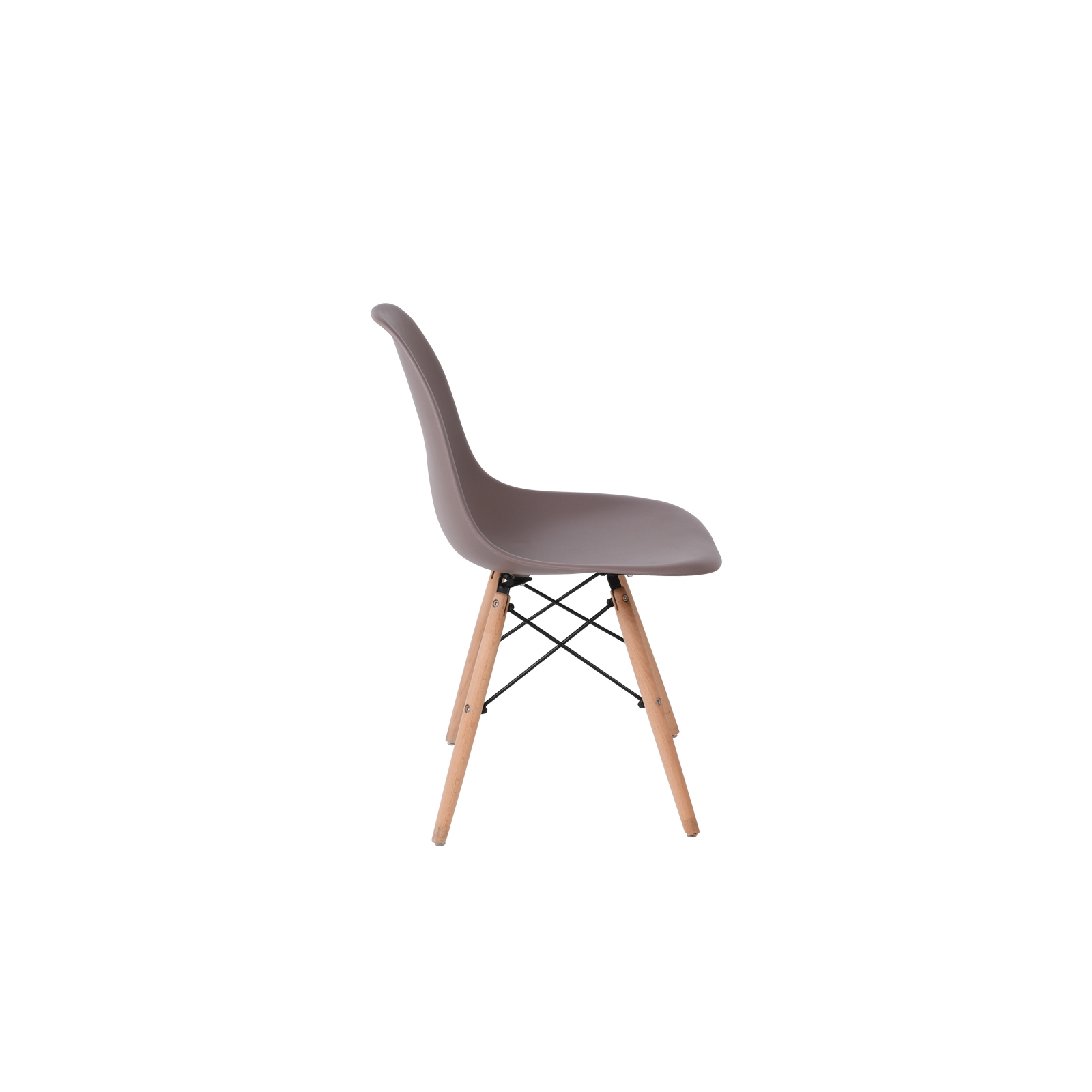 Wood Καρέκλα Τραπεζαρίας Κουζίνας Ξύλο - PP Sand Beige 3