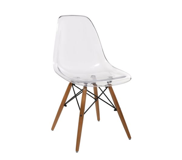 Wood Καρέκλα Τραπεζαρίας Κουζίνας Ξύλο - PC Clear 1