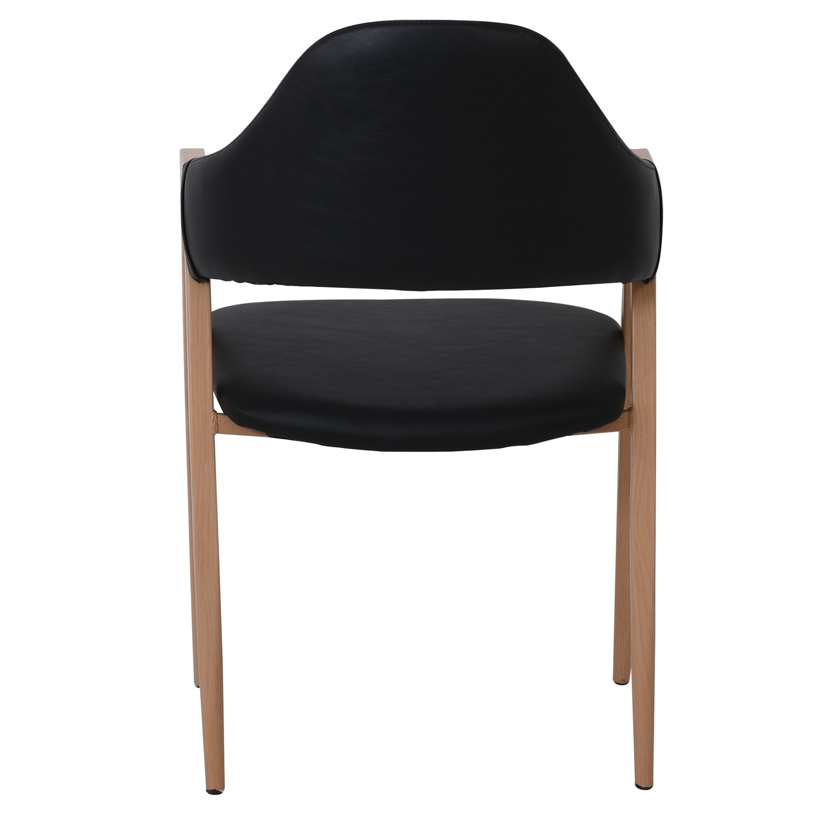 Πολυθρόνα Μέταλλο Βαφή Φυσικό - Pu Μαύρο 6