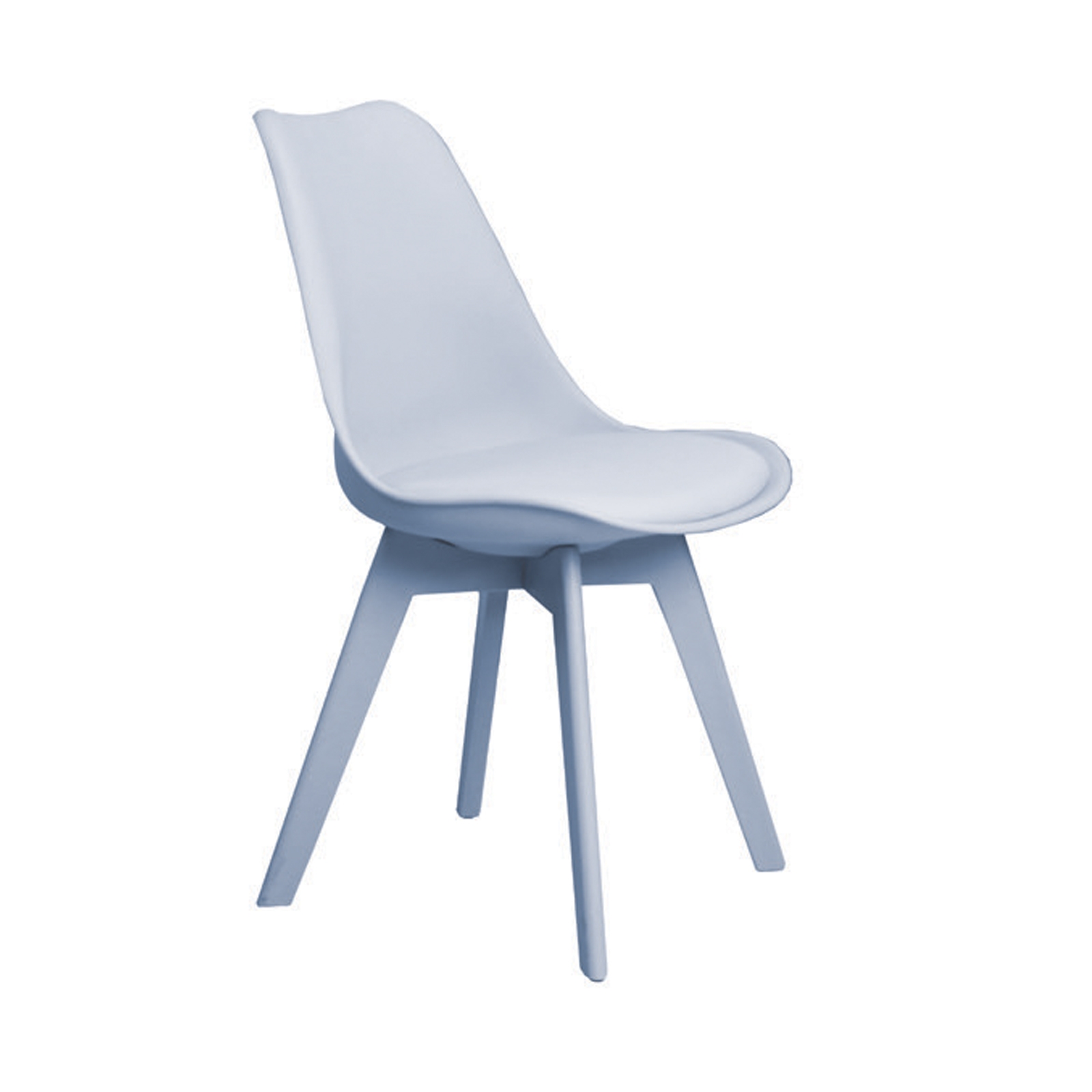 Καρέκλα PP Γκρι / Μονταρισμένη Ταπετσαρία 2