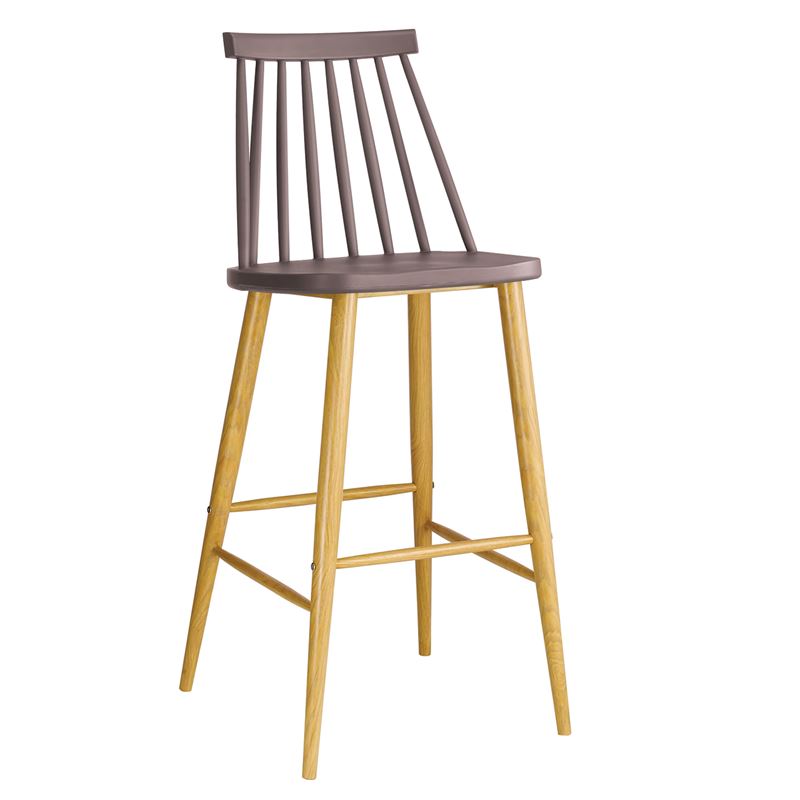 Σκαμπώ BAR Μέταλλο Βαφή Φυσικό / PP Sand Beige 1