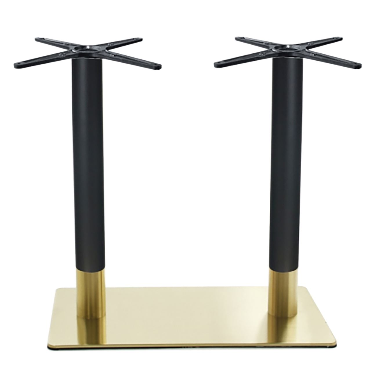 RIVA Βάση Τραπεζιού Μακρόστενη Gold Inox #201 - Black / 21,20 Kg 2