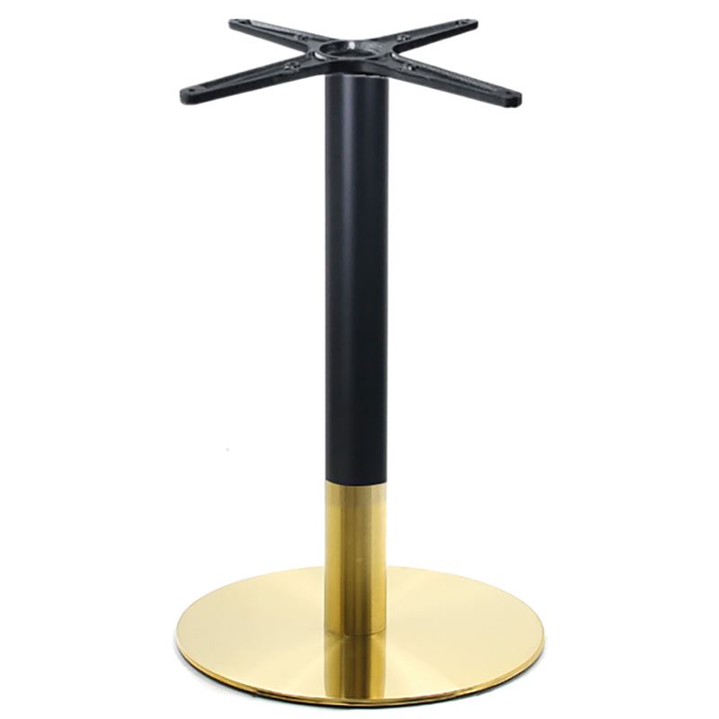 RIVA Βάση Τραπεζιού Gold Inox #201 - Black / 11,70 Kg 1