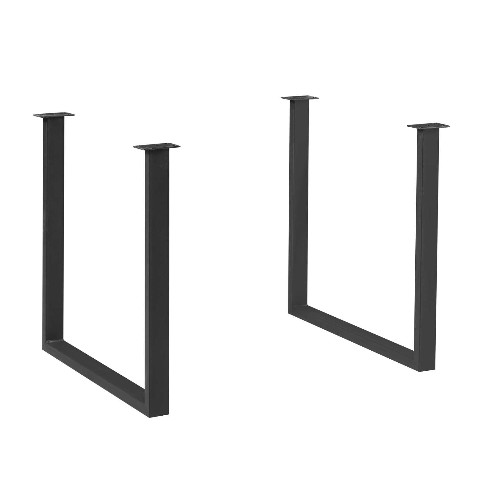 Βάση Τραπεζιού Set 2 τεμαχίων 75x6 H.73cm Μέταλλο Μαύρο 4