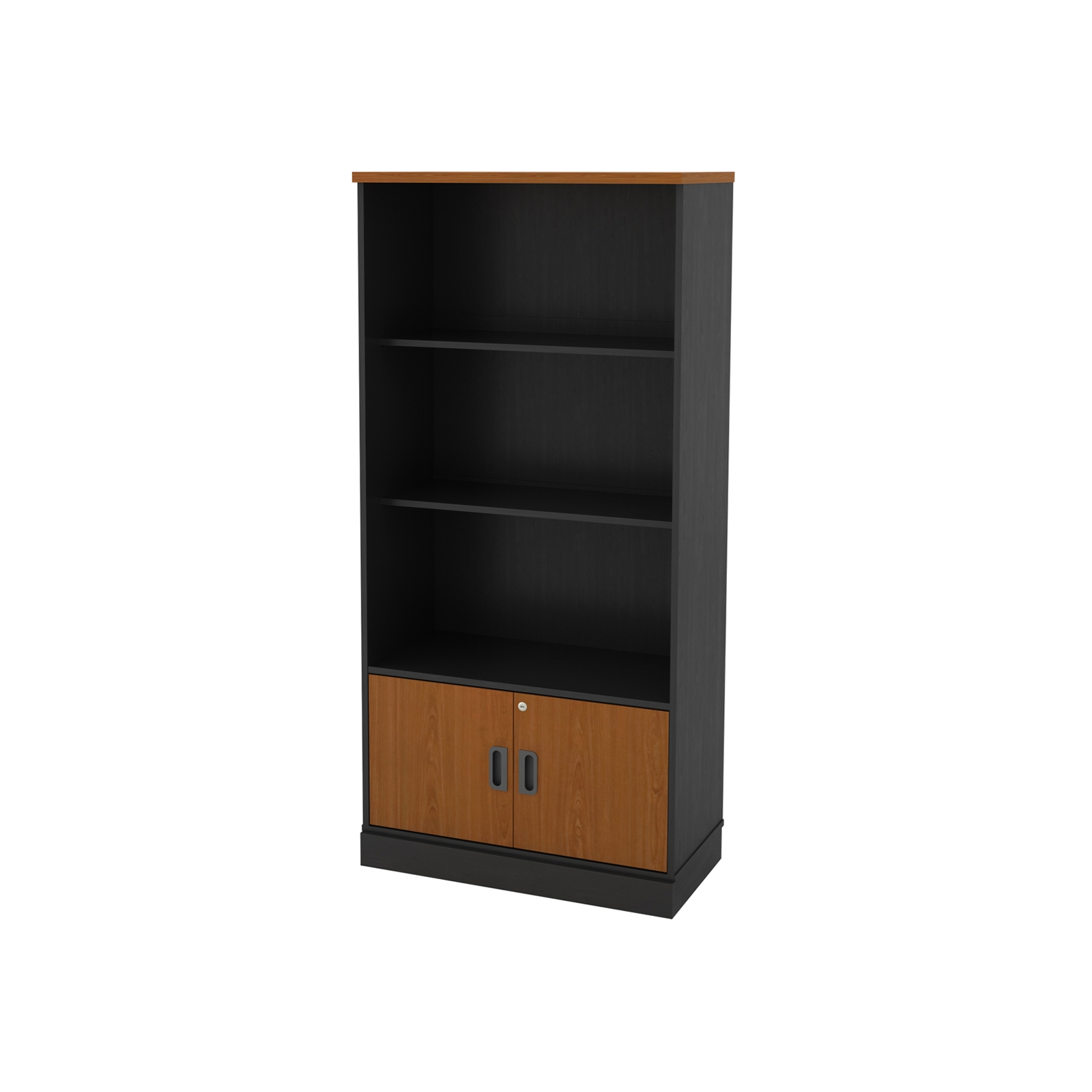 ΒΙΒΛΙΟΘΗΚΗ-Α Dark Grey/Cherry 2