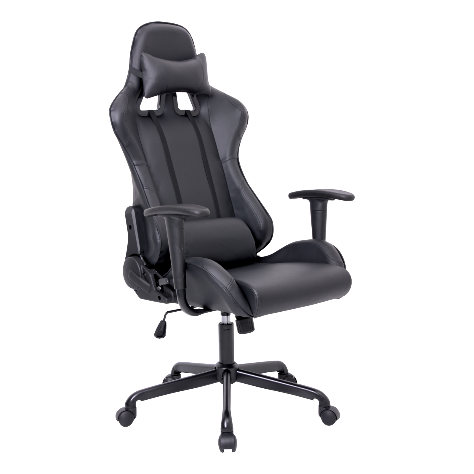 Gaming/Manager Πολυθρόνα Pu Μαύρο 2