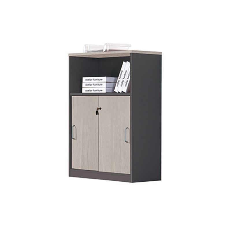 Ντουλάπι Με Ράφι Elm/Grey 1