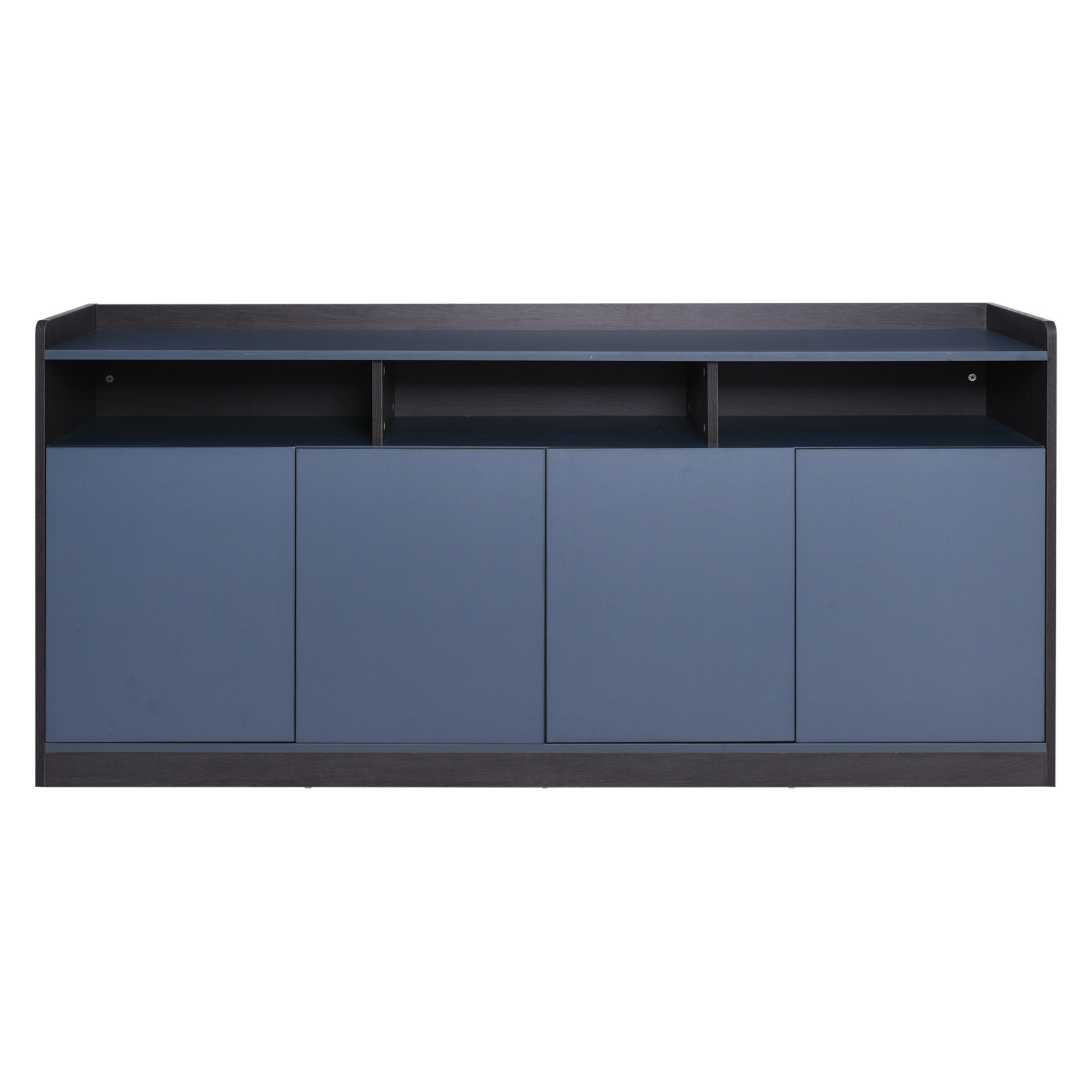 Ντουλάπι Σκούρο Καρυδί - Γκρι 3