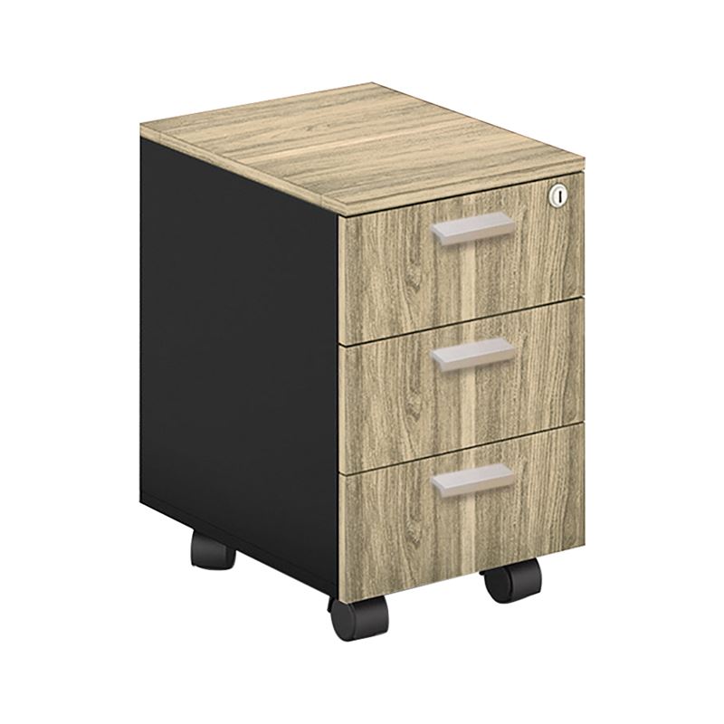 Συρταριέρα τροχήλατη Sonoma/Γκρι 1