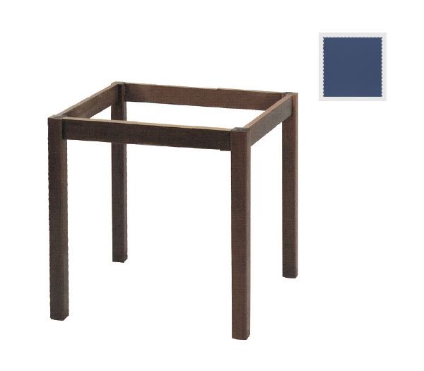 Πόδι Τραπεζ.Λυόμενο/ Εμποτισμού Ανιλίνη Μπλε 1