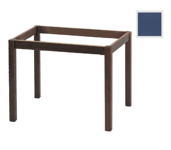 Πόδι Τραπεζ.Λυόμενο/ Εμποτισμού Ανιλίνη  Μπλε 1