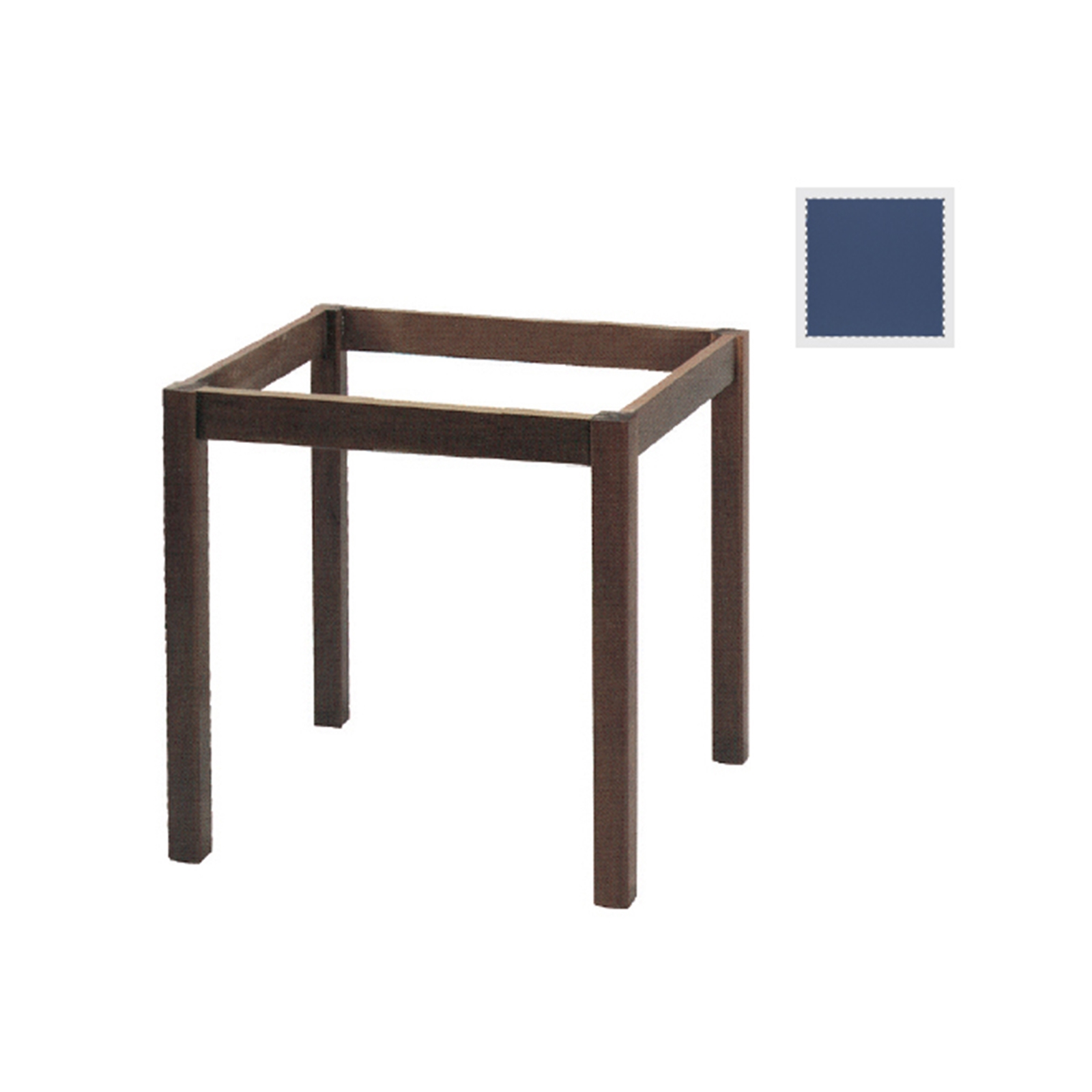 Πόδι Τραπεζ.Λυόμενο/ Εμποτισμού Ανιλίνη Μπλε 2