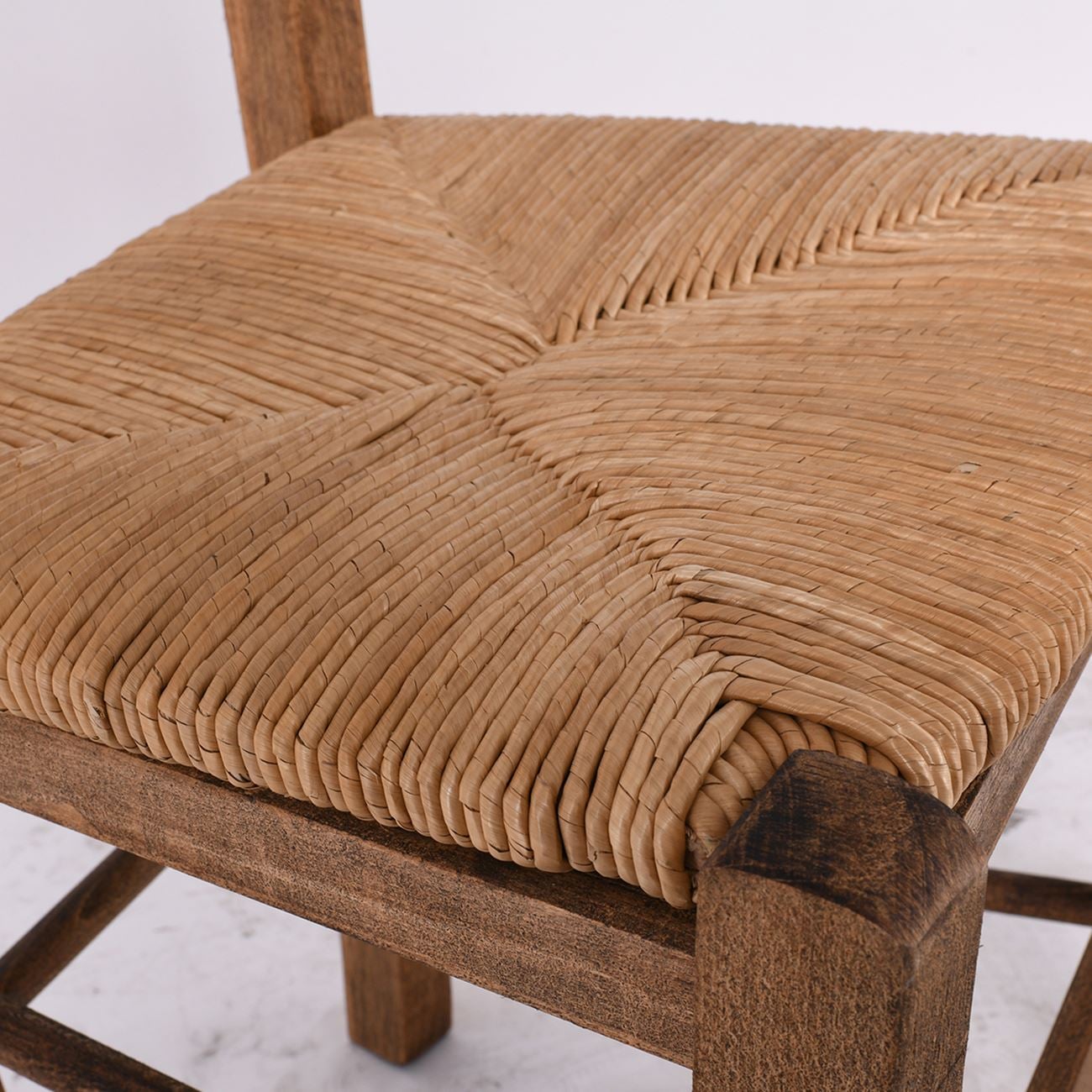 Καρέκλα Οξιά Βαφή Εμποτισμού Καρυδί, Κάθισμα Ψάθα Wheat Straw 3