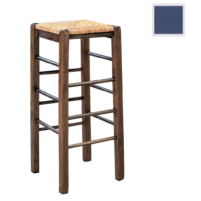 Σκαμπώ BAR Εμποτισμός Ανιλίνη Μπλε 1