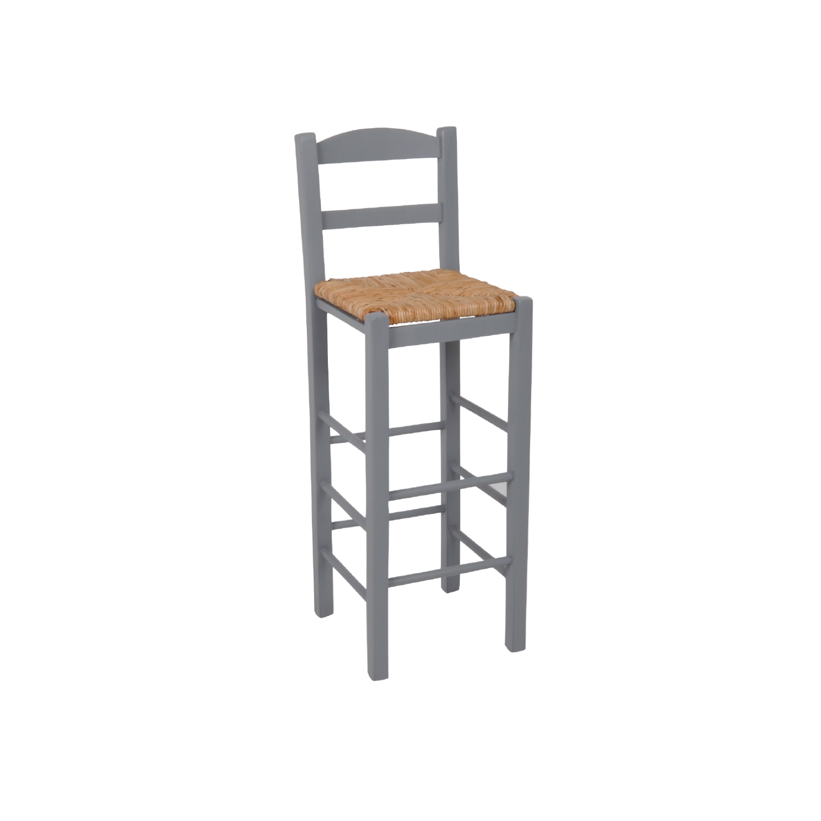 Σκαμπώ BAR Εμποτισμός Λάκα Γκρι 2