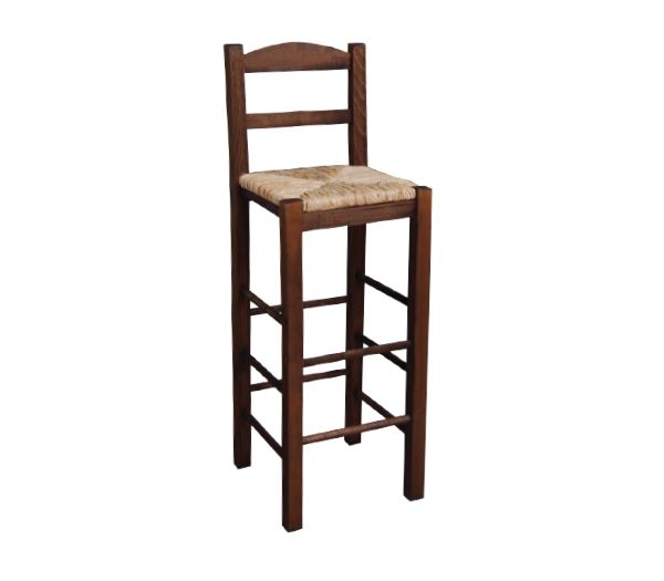 Σκαμπώ BAR Εμποτισμός Καρυδί 1