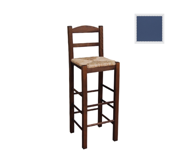 Σκαμπώ BAR Εμποτισμός Ανιλίνη Μπλε 2