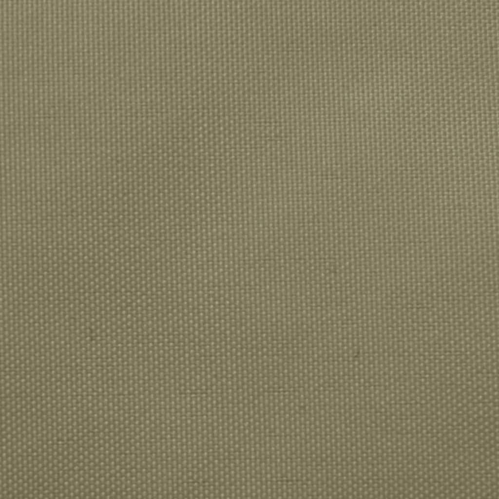Πανί Σκίασης Τρίγωνο Μπεζ 2/4 x 3 μ. από Ύφασμα Oxford 3