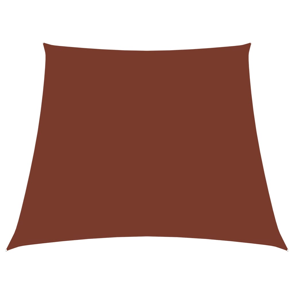 Πανί Σκίασης Τρίγωνο Terracotta 2/4 x 3 μ. από Ύφασμα Oxford 1
