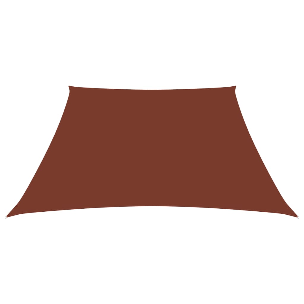 Πανί Σκίασης Τρίγωνο Terracotta 2/4 x 3 μ. από Ύφασμα Oxford 2