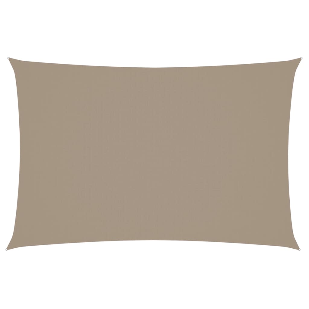 Πανί Σκίασης Ορθογώνιο Taupe 2 x 4 μ. από Ύφασμα Oxford 2