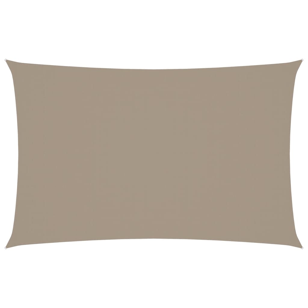 Πανί Σκίασης Ορθογώνιο Taupe 2 x 5 μ. από Ύφασμα Oxford 2