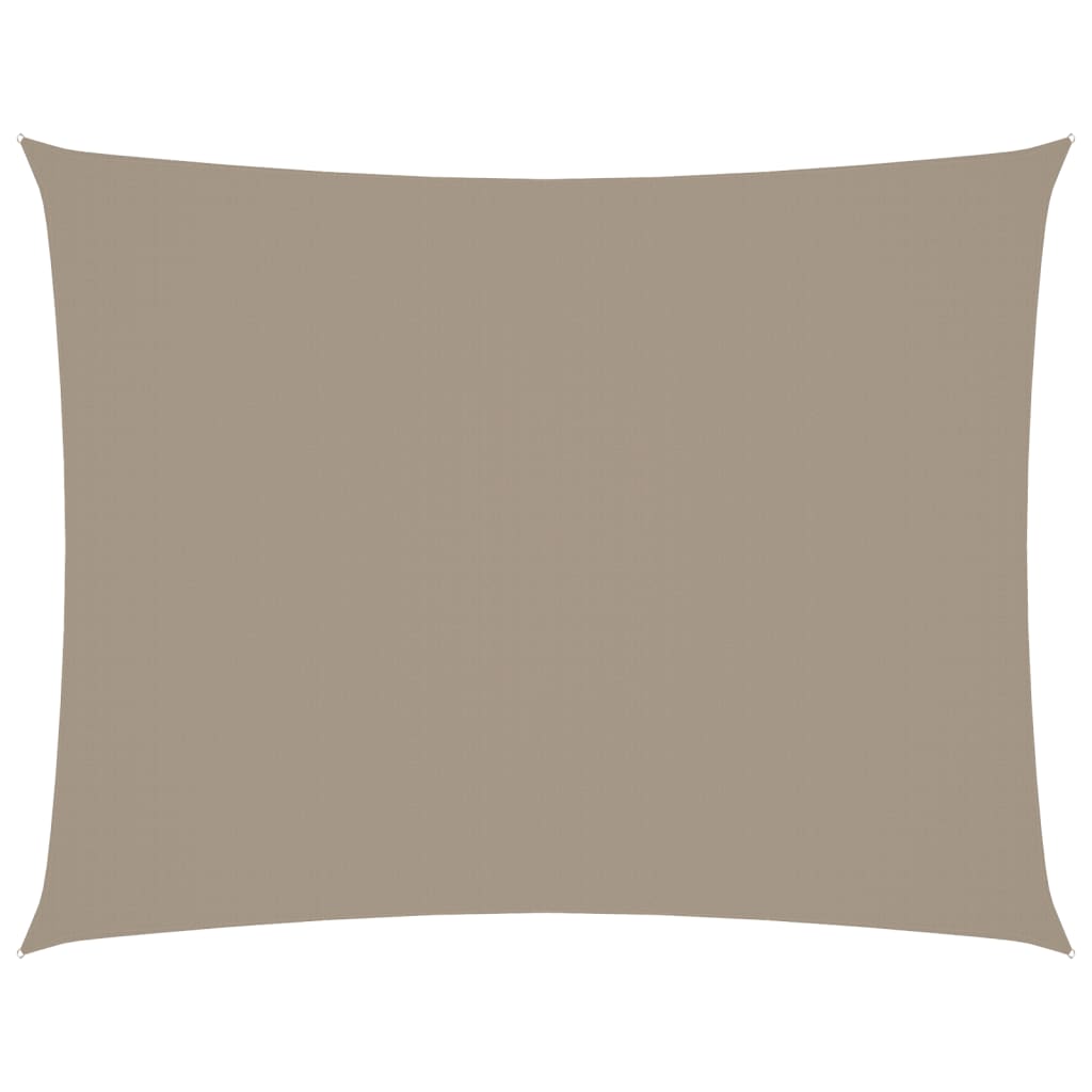 Πανί Σκίασης Ορθογώνιο Taupe 2,5 x 4 μ. από Ύφασμα Oxford 2