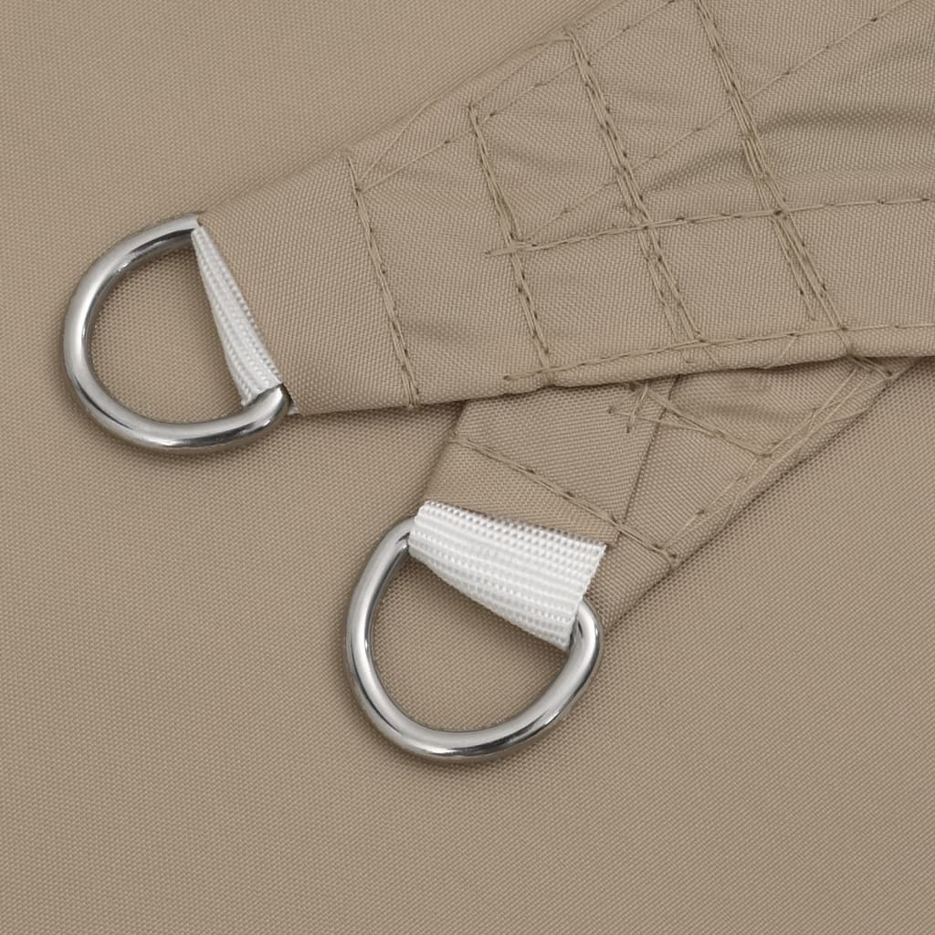 Πανί Σκίασης Ορθογώνιο Taupe 2,5 x 5 μ. από Ύφασμα Oxford 6