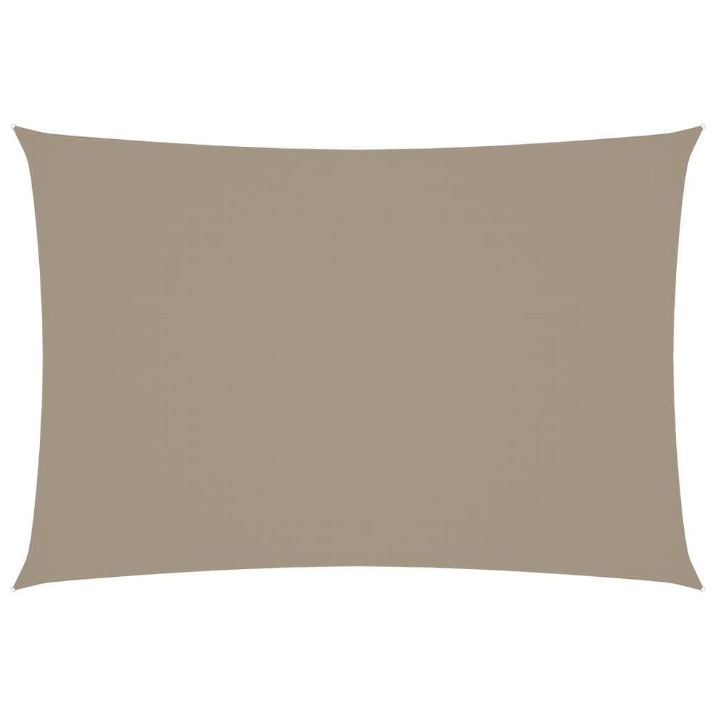 Πανί Σκίασης Ορθογώνιο Taupe 3 x 5 μ. από Ύφασμα Oxford 2