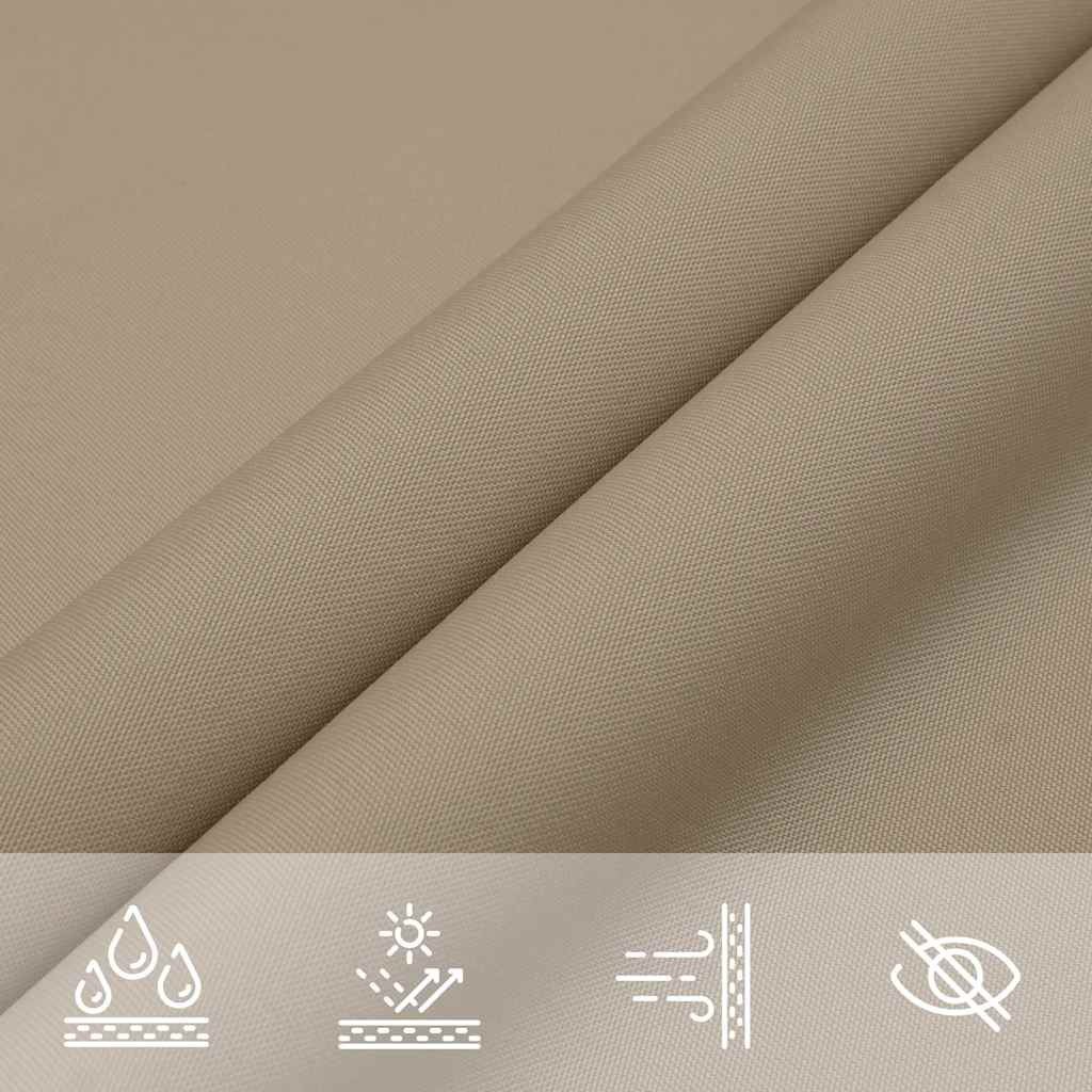 Πανί Σκίασης Ορθογώνιο Taupe 3 x 6 μ. από Ύφασμα Oxford 8