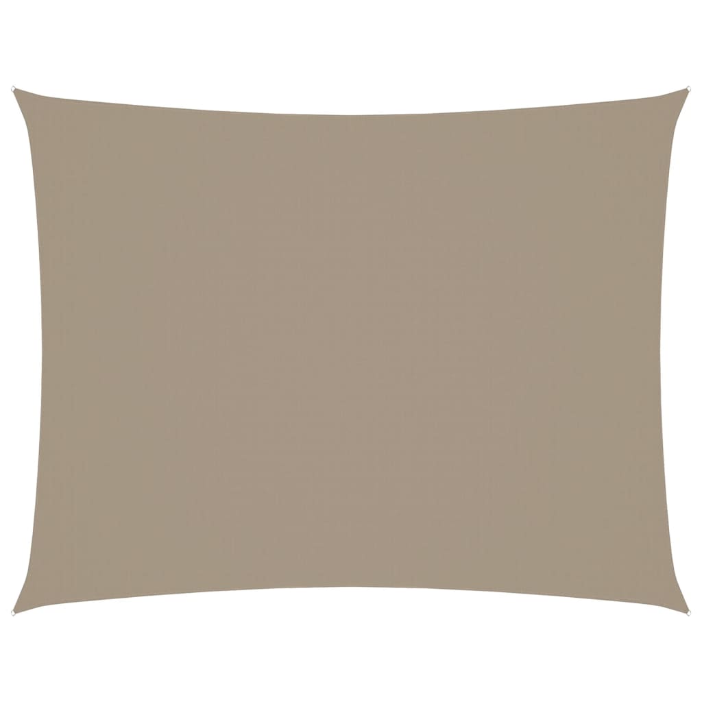 Πανί Σκίασης Ορθογώνιο Taupe 3,5 x 5 μ. από Ύφασμα Oxford 2