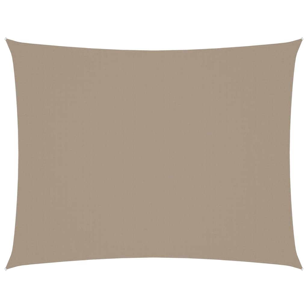 Πανί Σκίασης Ορθογώνιο Taupe 4 x 6 μ. από Ύφασμα Oxford 2