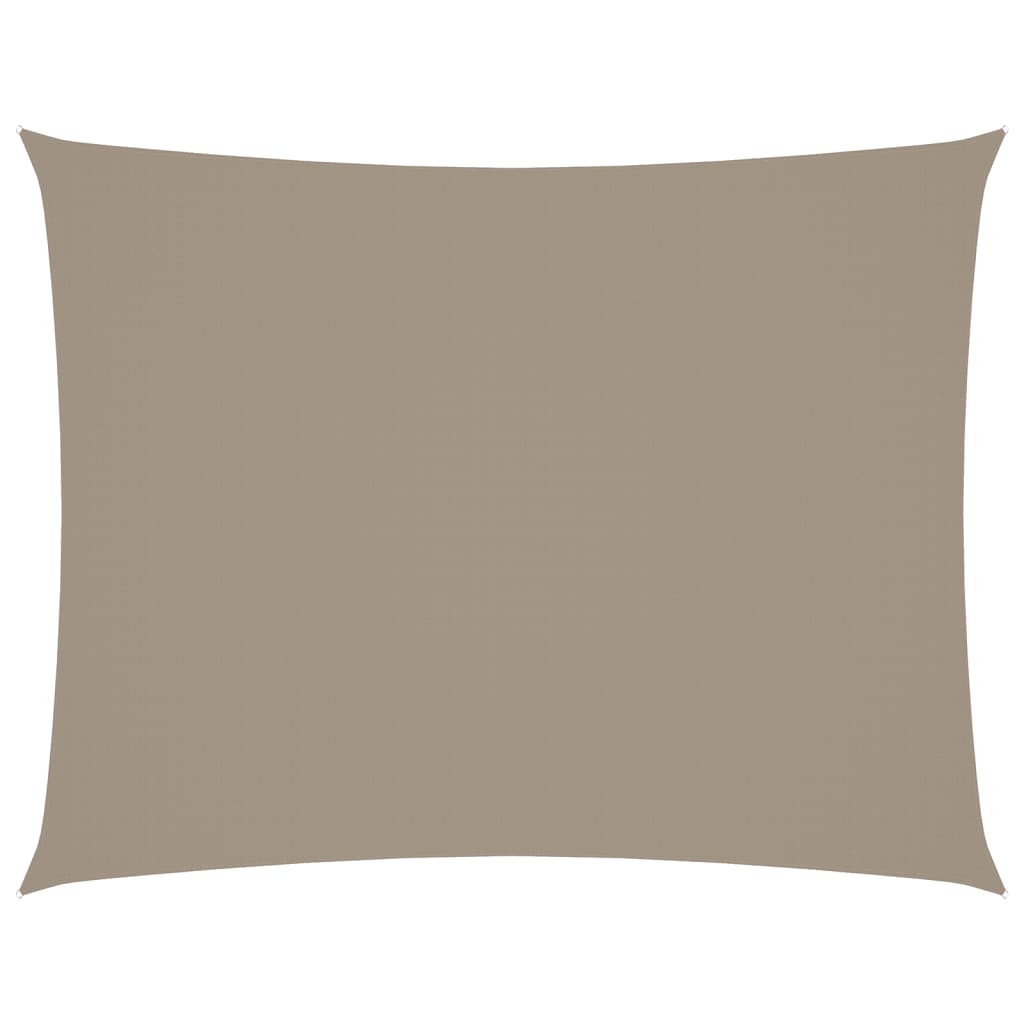 Πανί Σκίασης Ορθογώνιο Taupe 5 x 6 μ. από Ύφασμα Oxford 2