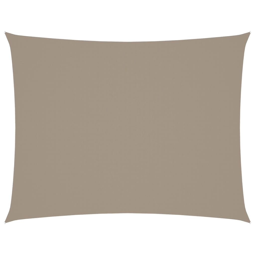 Πανί Σκίασης Ορθογώνιο Taupe 5 x 7 μ. από Ύφασμα Oxford 2