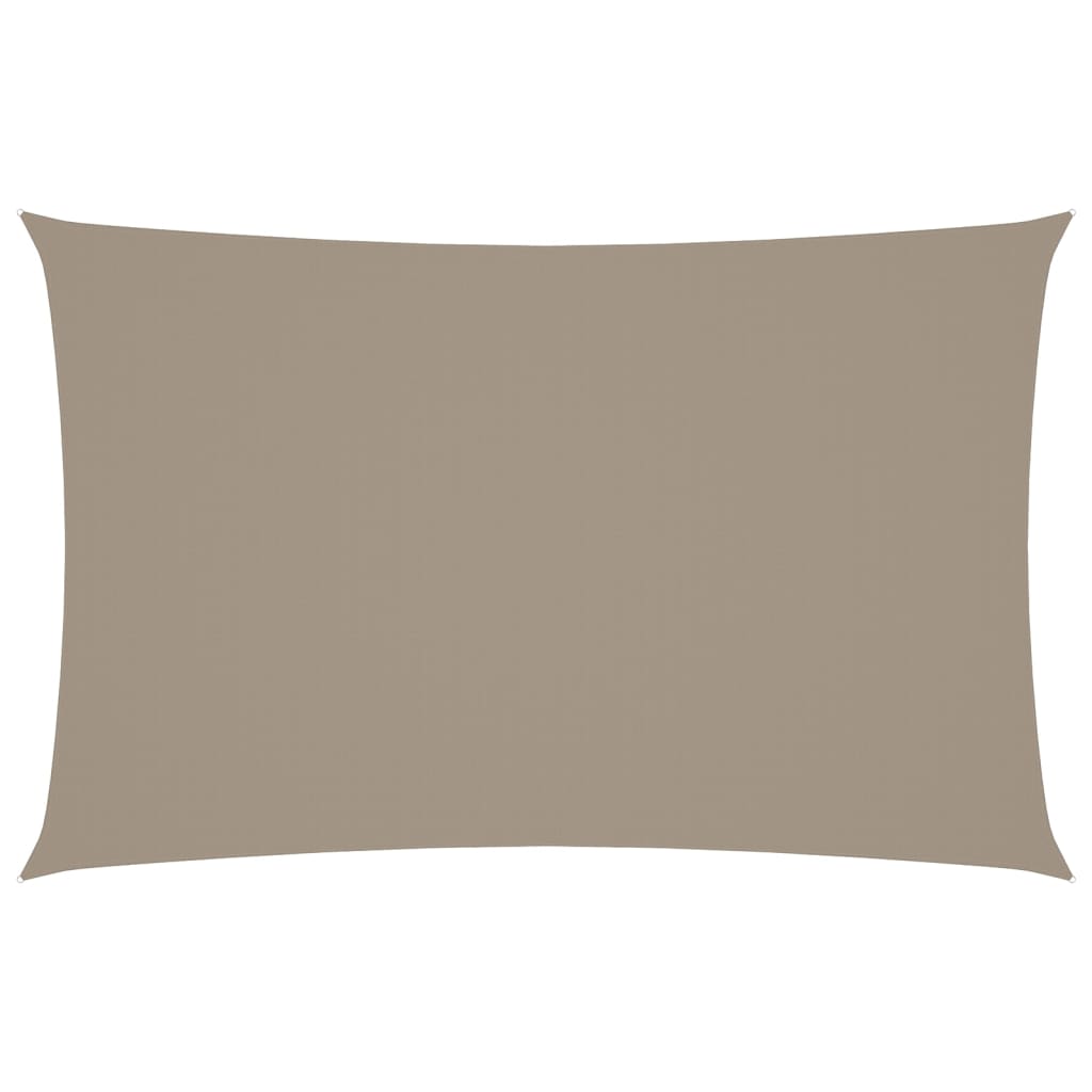 Πανί Σκίασης Ορθογώνιο Taupe 5 x 8 μ. από Ύφασμα Oxford 2