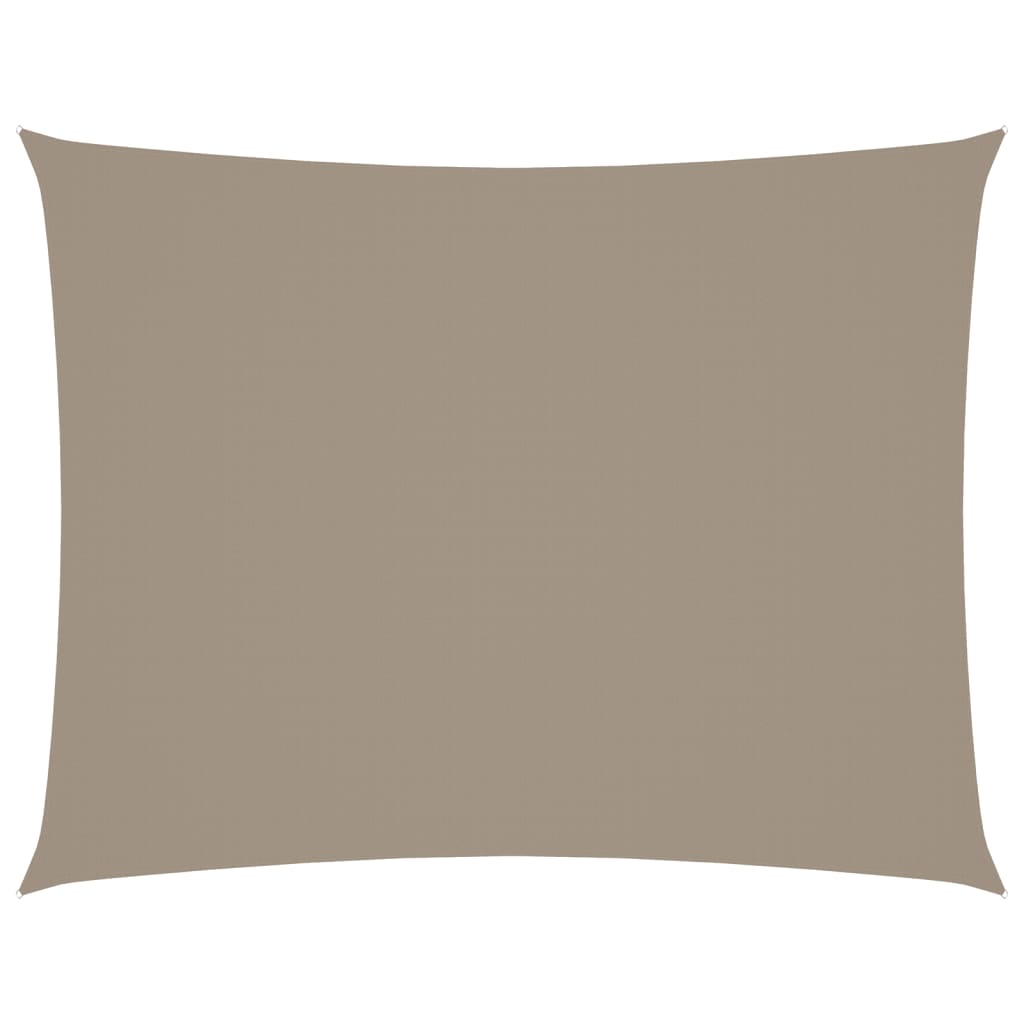 Πανί Σκίασης Ορθογώνιο Taupe 6 x 8 μ. από Ύφασμα Oxford 2