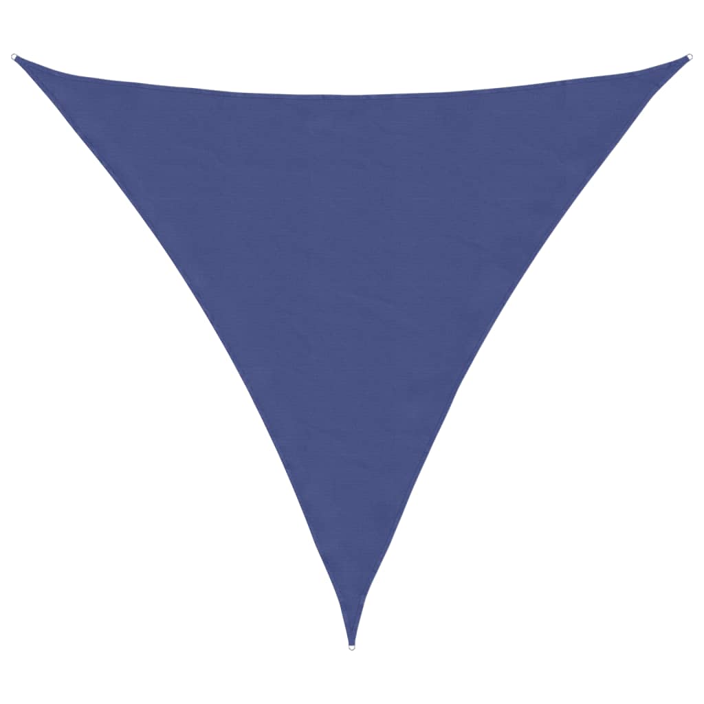 Πανί Σκίασης Τρίγωνο Μπλε 3,6 x 3,6 x 3,6 μ. Ύφασμα Oxford 2