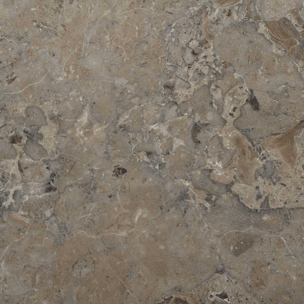 Επιφάνεια Τραπεζιού Γκρι Ø40 x 2,5 εκ. Μαρμάρινη 6