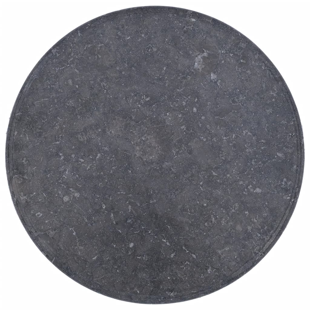 Επιφάνεια Τραπεζιού Γκρι Ø60 x 2,5 εκ. Μαρμάρινη 8