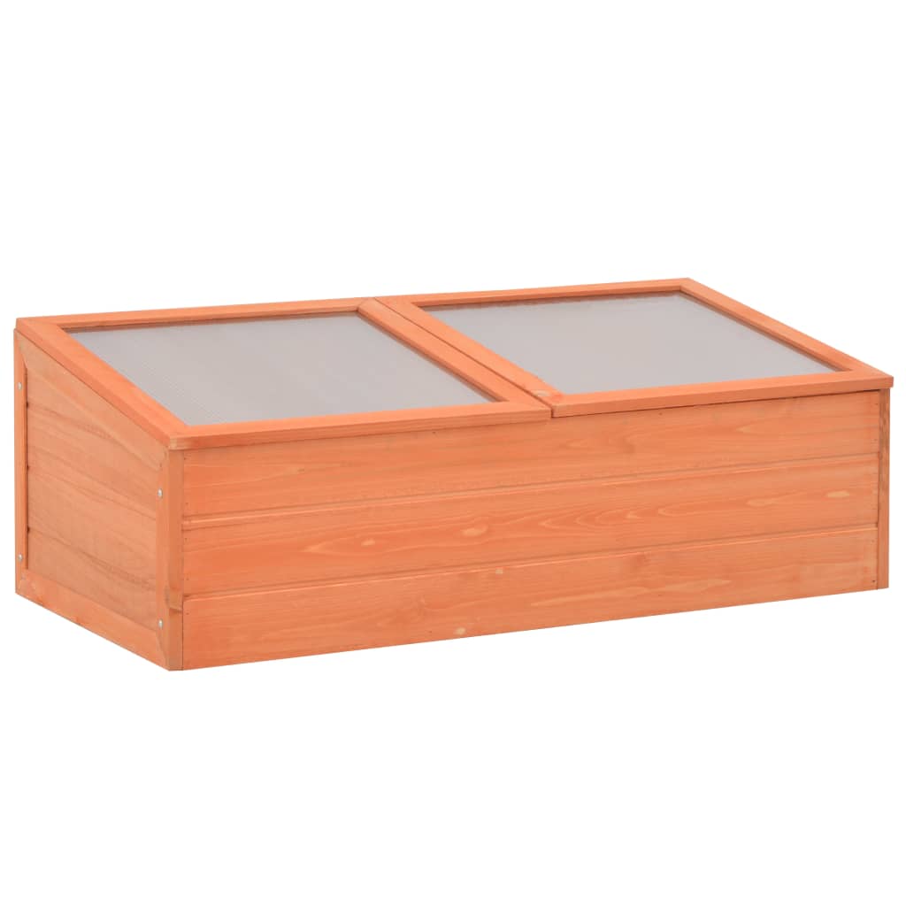 Θερμοκήπιο 100x50x34 εκ. Ξύλινο 1
