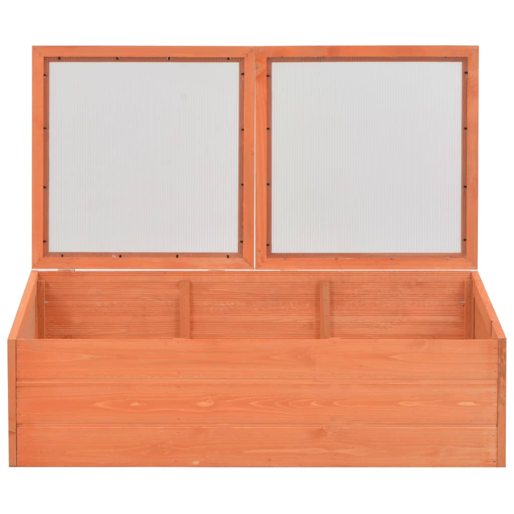 Θερμοκήπιο 100x50x34 εκ. Ξύλινο 4