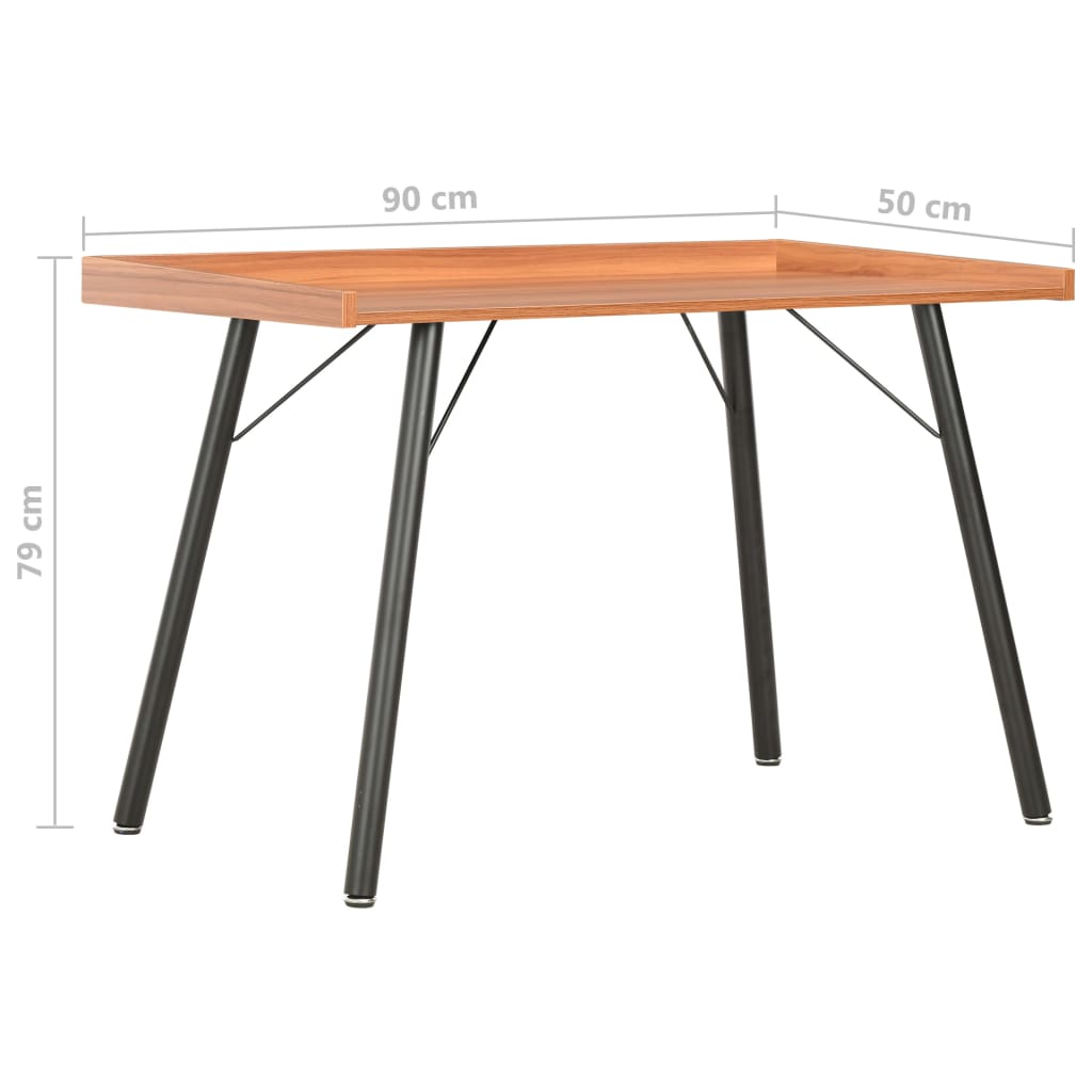 Γραφείο Καφέ 90 x 50 x 79 εκ. 6