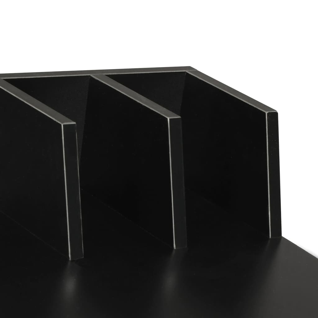 Γραφείο Μαύρο 80 x 50 x 84 εκ. 5
