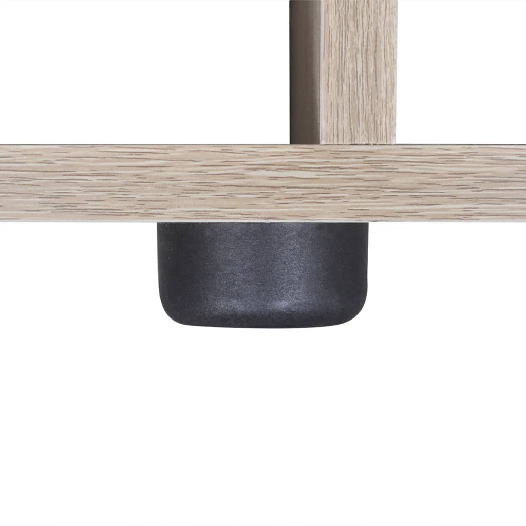 Βιβλιοθήκη / Ραφιέρα με Κύβους Χρώμα Δρυς 142 εκ. 6