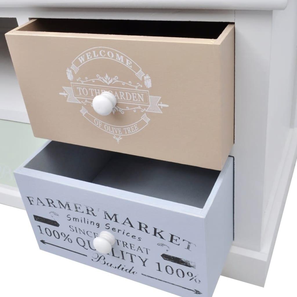 Έπιπλο Τηλεόρασης Στιλ Γαλλικής Εξοχής Ξύλινο 5