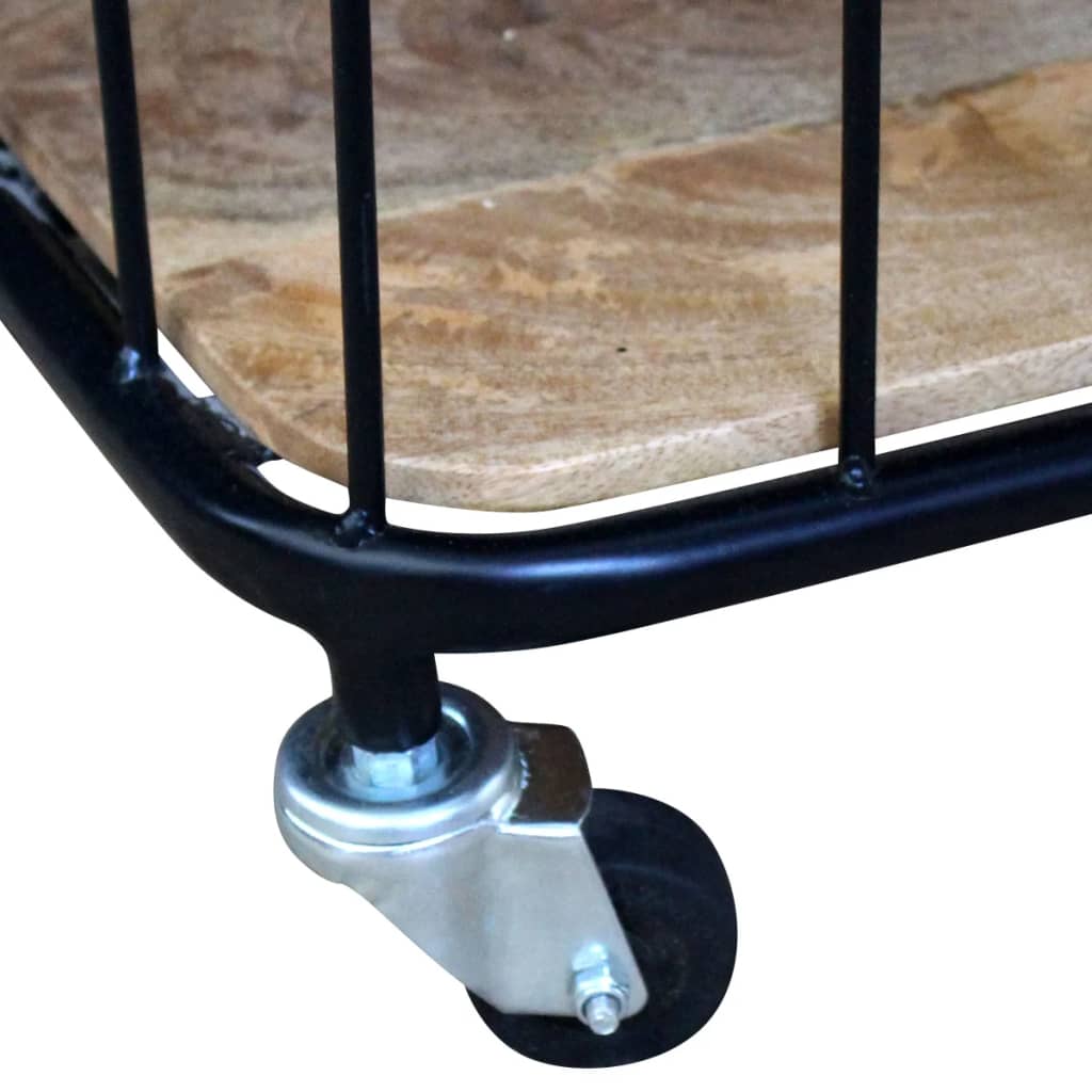 Έπιπλο Τηλεόρασης 100 x 40 x 45 εκ. από Μασίφ Ξύλο Μάνγκο 8