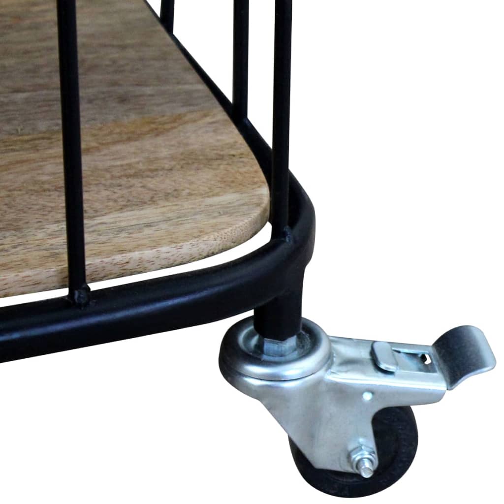 Έπιπλο Τηλεόρασης 100 x 40 x 45 εκ. από Μασίφ Ξύλο Μάνγκο 9